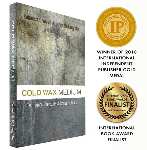 Cold Wax Medium Book by R Crowell & J McLaughlin