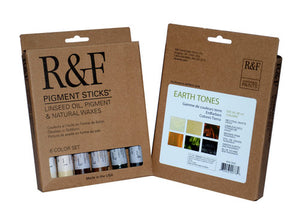 R&F PIGMENT STICKS - Earth Tones Set