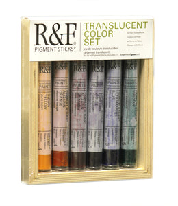 R&F PIGMENT STICKS - Translucent Color Set