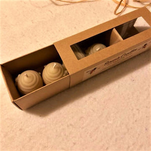 Beehive Candles - box of four